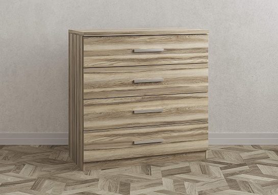 Комод Авангард 4 ящика (ясень ориноко)